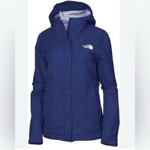 The North Face Women's wind breaker /Rain Jacket Navy Blue small P